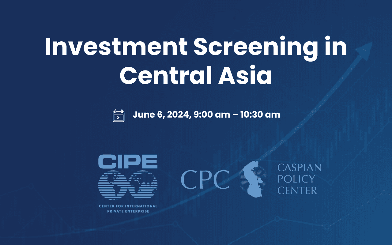 Investment Screening in Central Asia