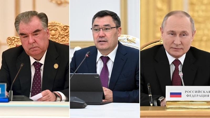 Japarov Misses CIS Summit, Attends Trilateral Meetings with Putin and Rahmon During CICA Summit