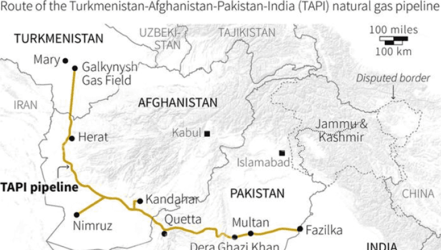 Turkmenistan and Afghanistan Agree on TAPI Pipeline Construction Plan
